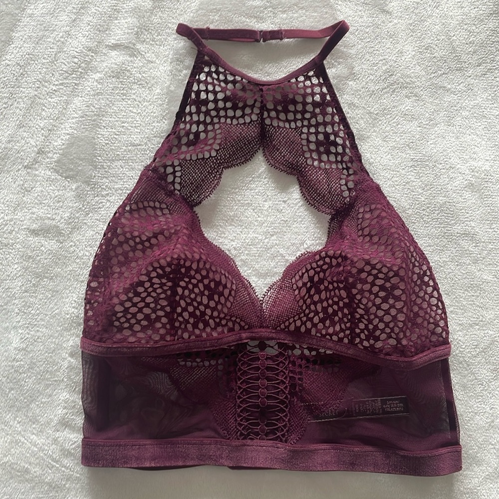 Victoria’s Secret halter bralette crop top